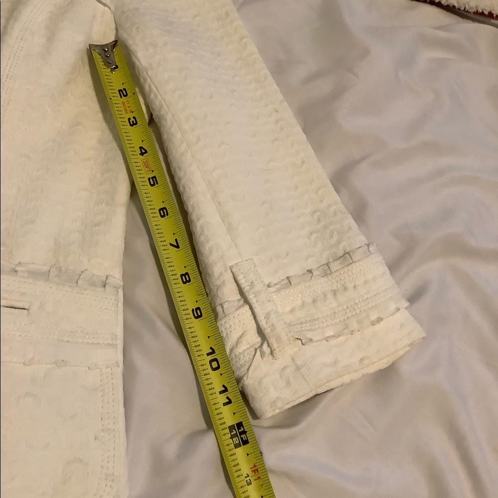 Juicy Couture White Cream Peacoat - Picture 5 of 7